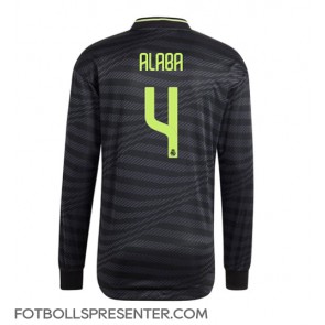 Real Madrid David Alaba #4 Tredje Matchtröja 2022-23 Långärmad